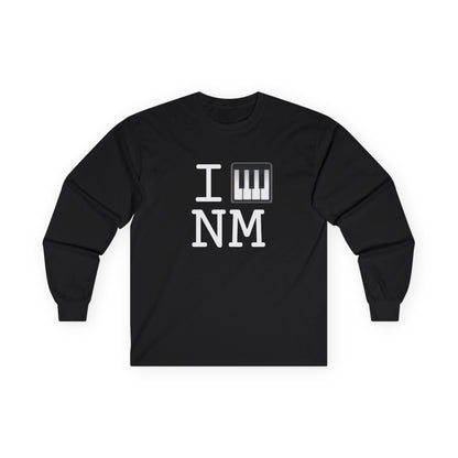 "I Piano New Mexico" Long Sleeve Shirt