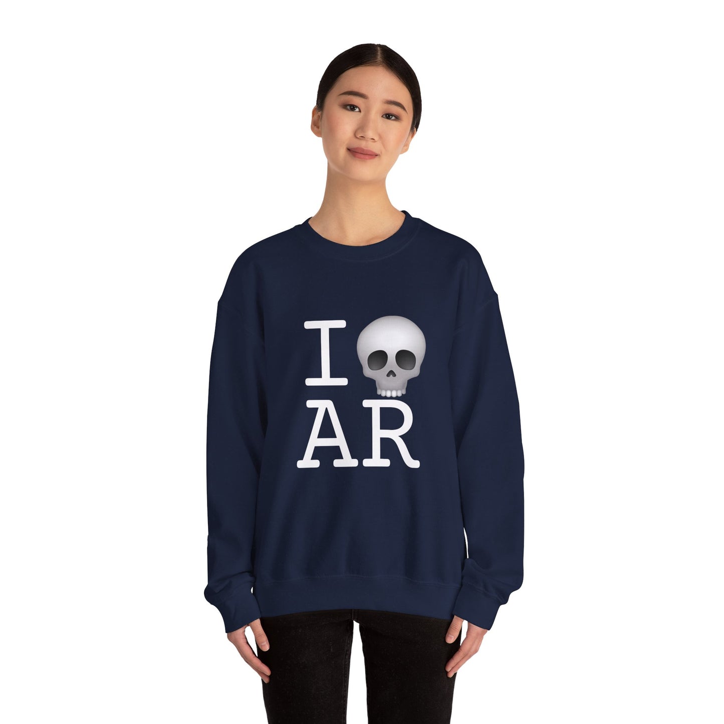 "I'm Dead in Arkansas" Sweatshirt