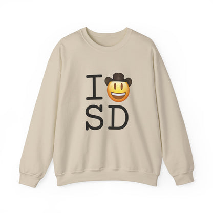 "I'm a Cowboy or Cowgirl in South Dakota" Sweatshirt