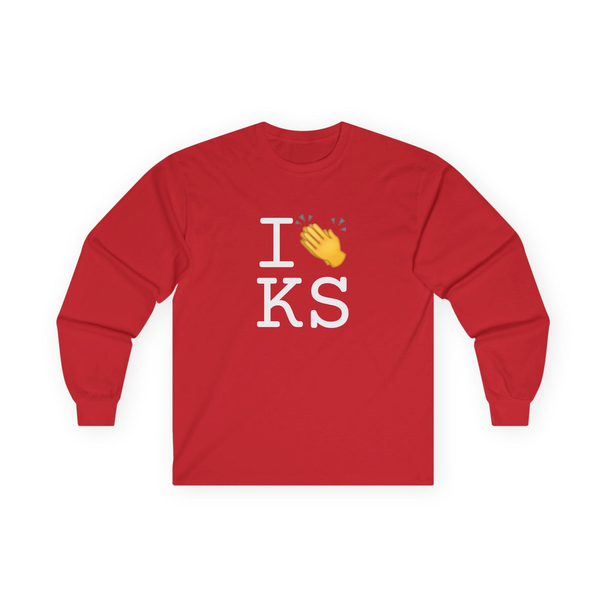 "I Applaud Kansas" Long Sleeve Shirt