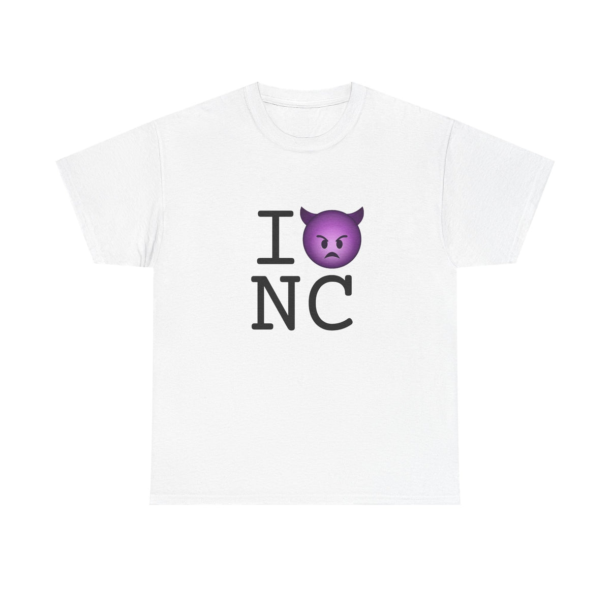 "I'm an Angry Devil about North Carolina" Tee
