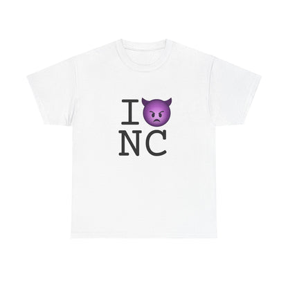 "I'm an Angry Devil about North Carolina" Tee