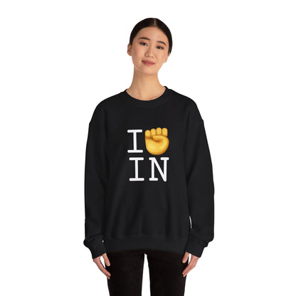 "I Raise my Fist with Indiana" Sweatshirt