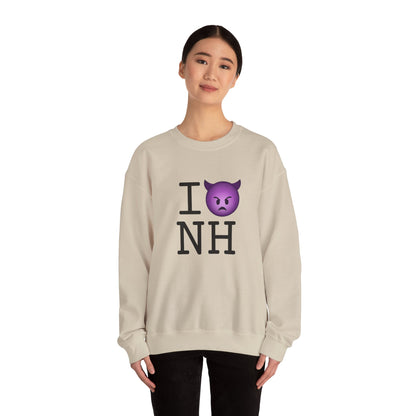 "I'm an Angry Devil about New Hampshire" Sweatshirt