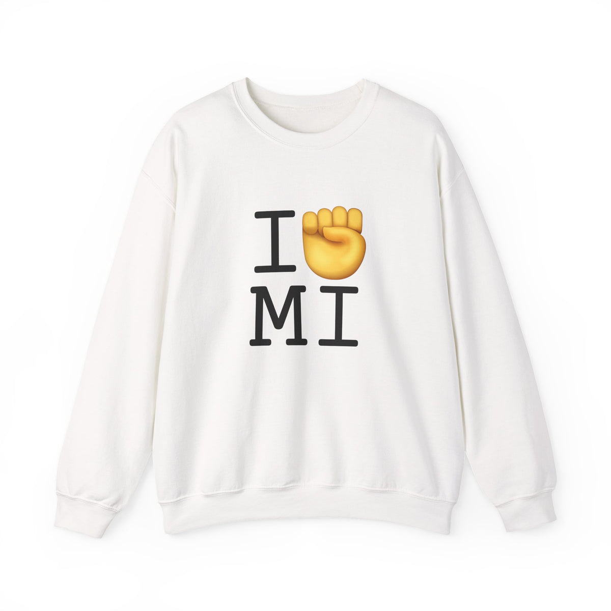 "I Raise my Fist with Michigan" Sweatshirt