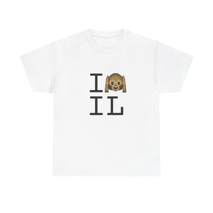 "I Don't Hear Illinois" Tee