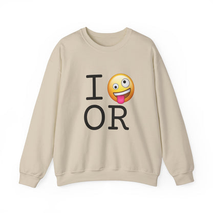 "I'm Crazy about Oregon" Sweatshirt