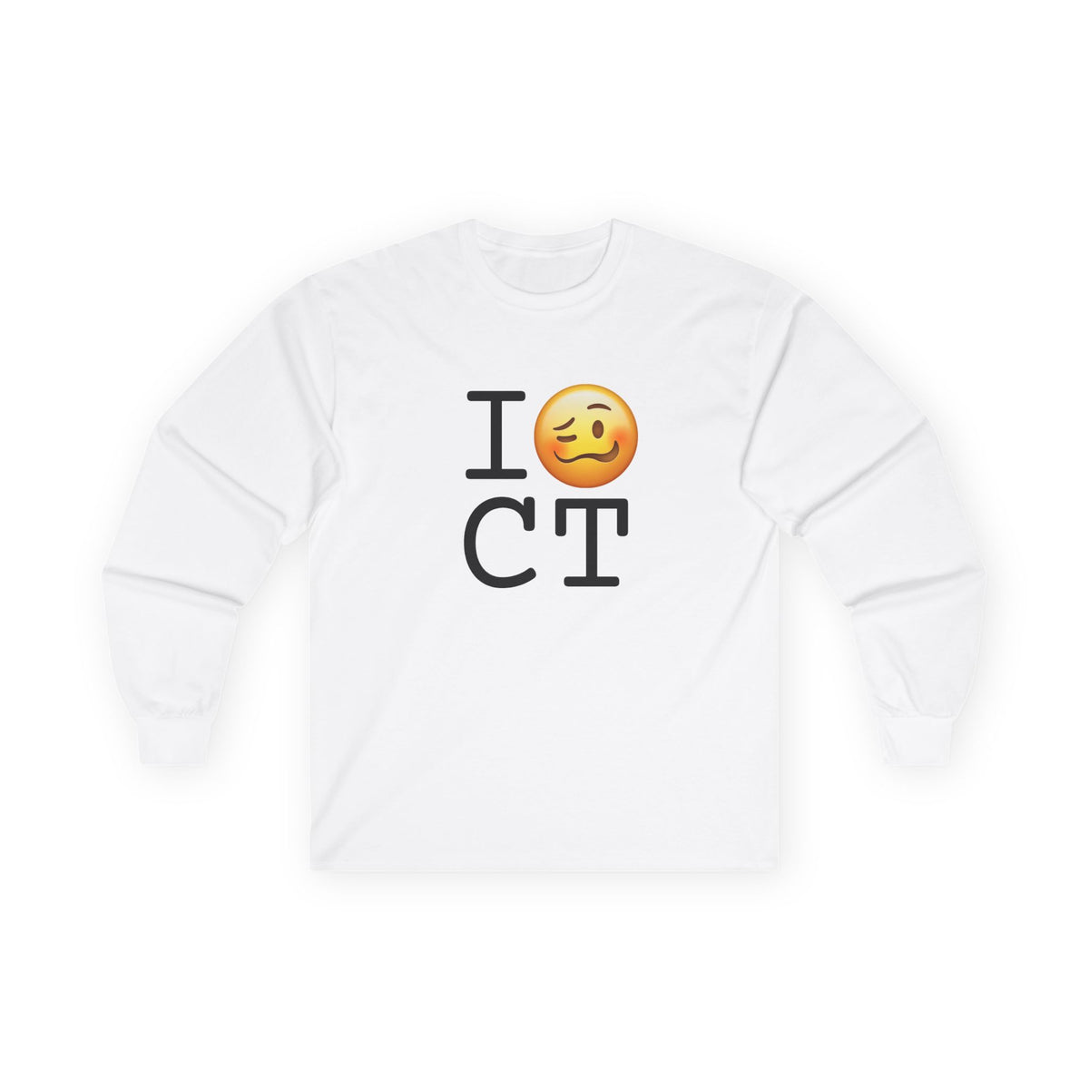 "I'm Drunk in Connecticut" Long Sleeve Shirt