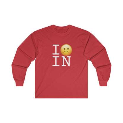 "I'm Grumpy about Indiana" Long Sleeve Shirt