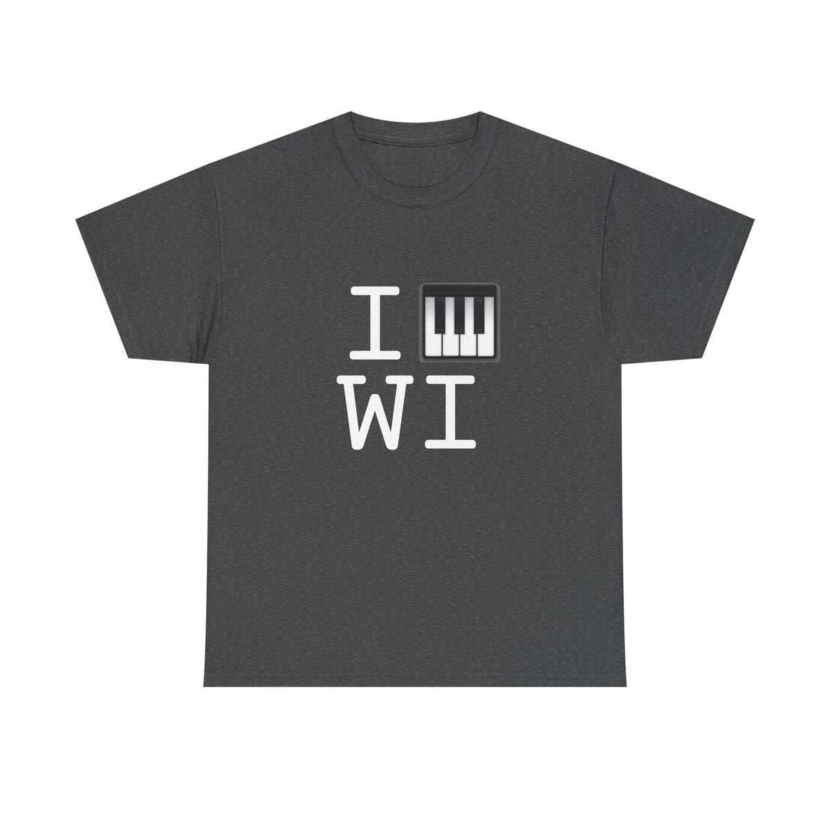 "I Piano Wisconsin" Tee