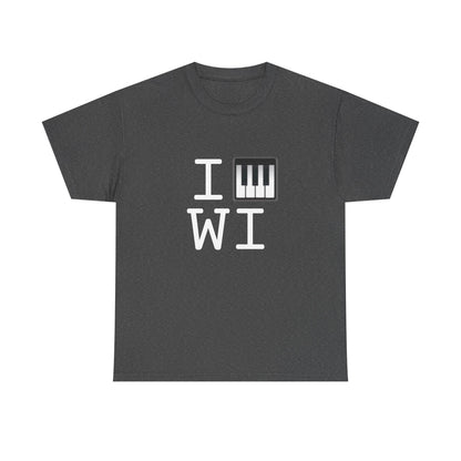 "I Piano Wisconsin" Tee