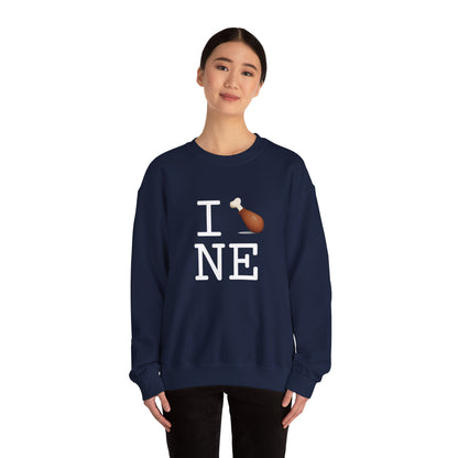 "I Chicken Drumstick Nebraska" Sweatshirt
