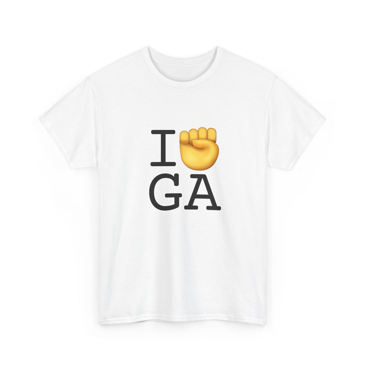 "I Raise my Fist with Georgia" Tee