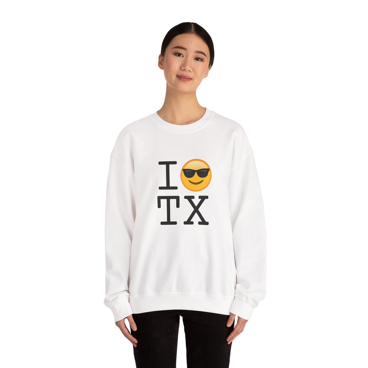 "I'm Cool with Texas" Sweatshirt