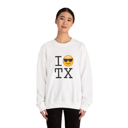 "I'm Cool with Texas" Sweatshirt