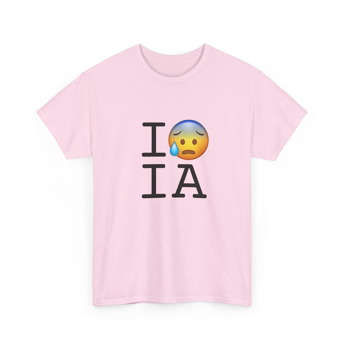 "I'm Anxiously Sweating in Iowa" Tee