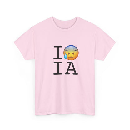 "I'm Anxiously Sweating in Iowa" Tee