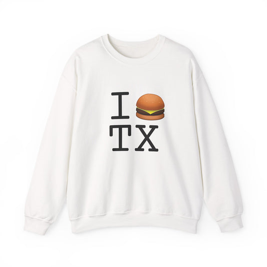 "I Cheeseburger Texas" Sweatshirt