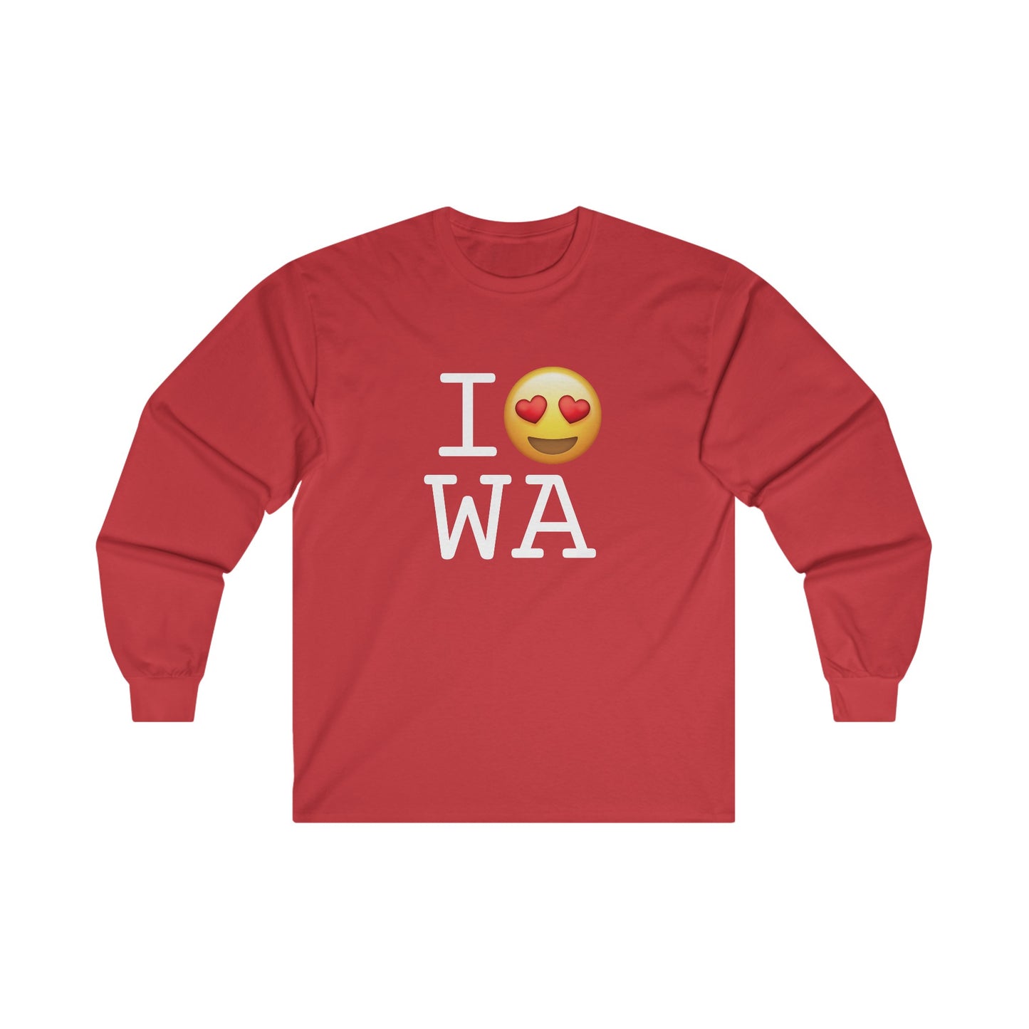 "I have Heart Eyes for Washington" Long Sleeve Shirt