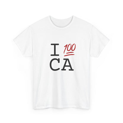 "I Keep it 100 in California" Tee