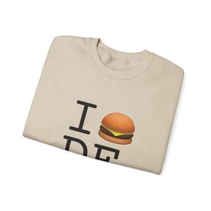 "I Cheeseburger Delaware" Sweatshirt