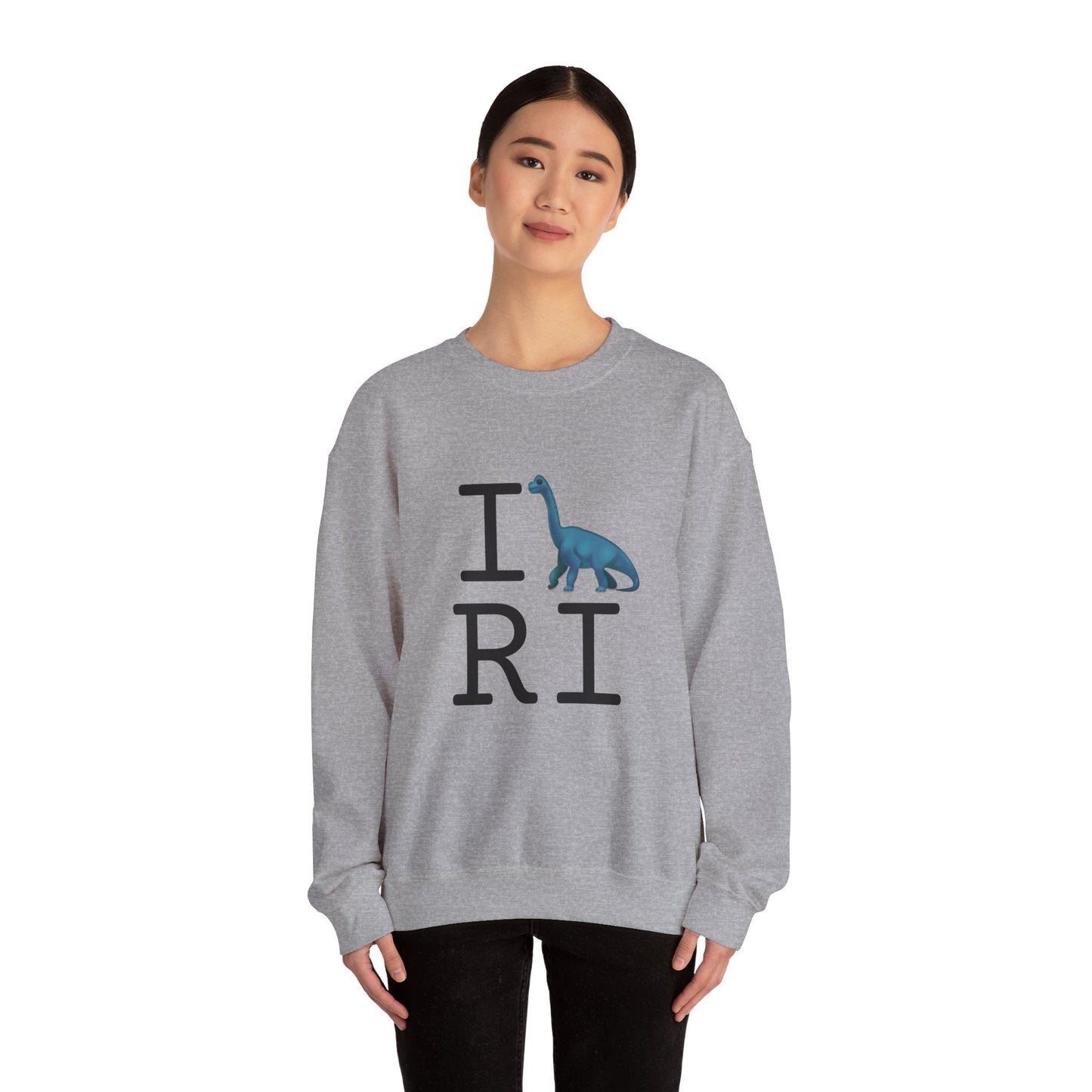 "I'm a Dinosaur in Rhode Island" Sweatshirt