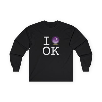 "I Predict the Future (Crystal Ball) of Oklahoma" Long Sleeve Shirt