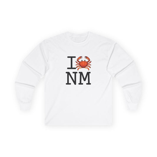 "I Crab New Mexico" Long Sleeve Shirt