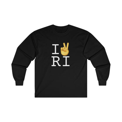 "I Show Peace to Rhode Island" Long Sleeve Shirt