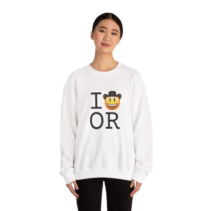 "I'm a Cowboy or Cowgirl in Oregon" Sweatshirt