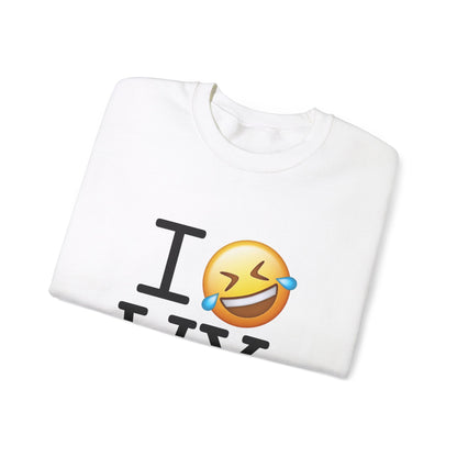 "I Laugh Hard (LMFAO) at Wyoming" Sweatshirt