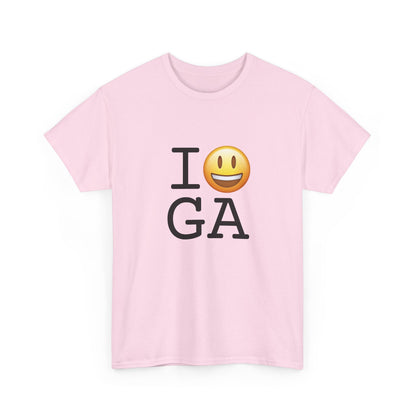"I'm Happy about Georgia" Tee