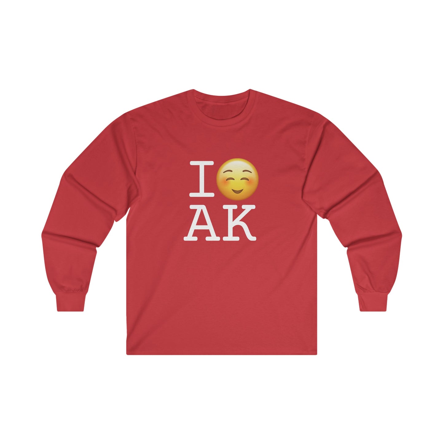 "I Blush at Alaska" Long Sleeve Shirt