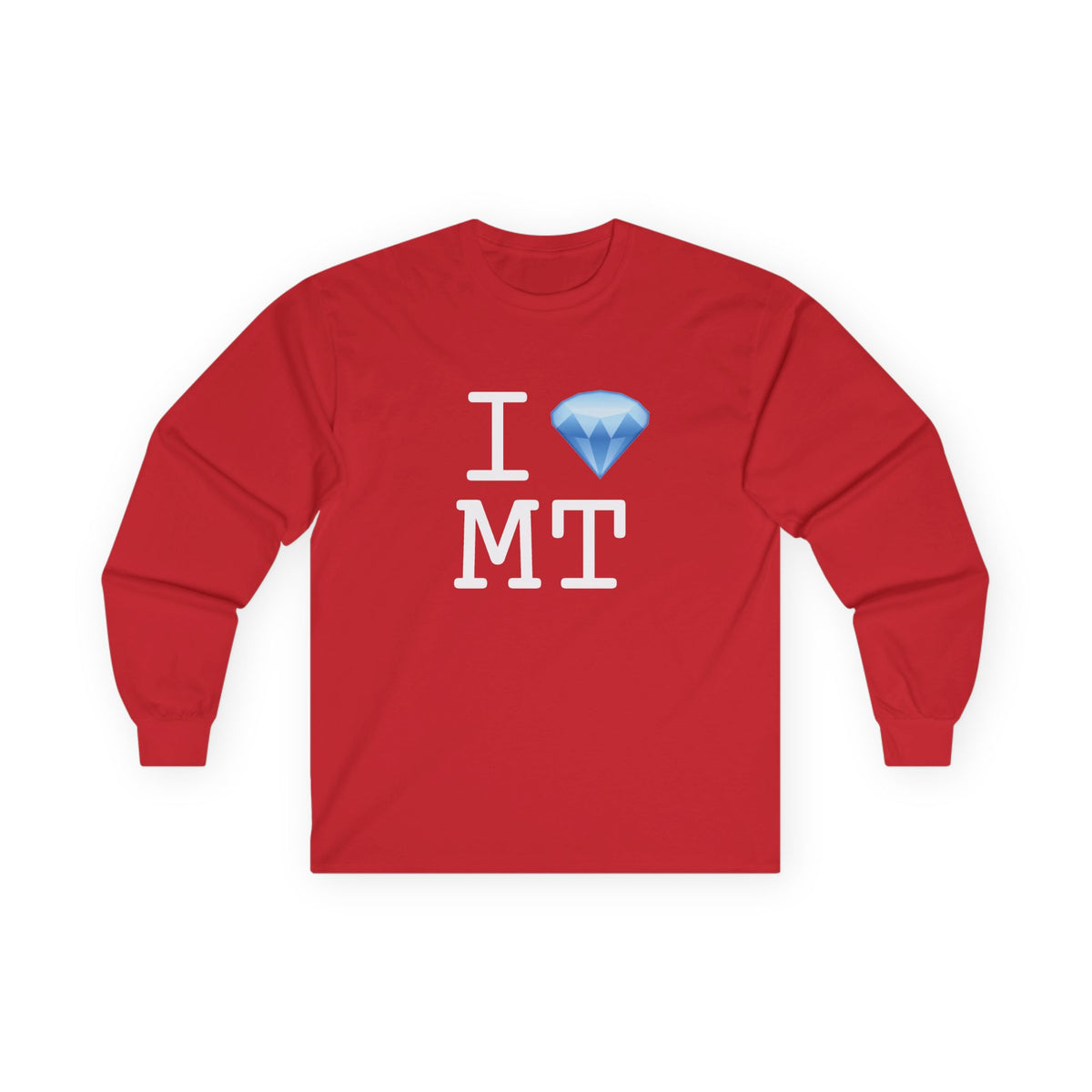 "I Diamond Montana" Long Sleeve Shirt