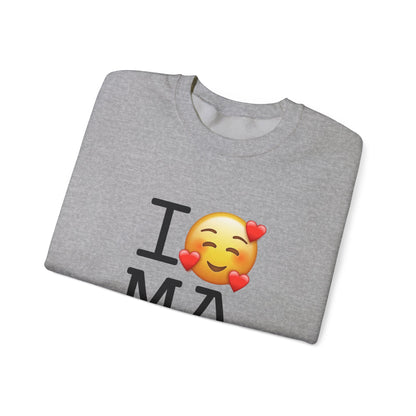 "I Adore Massachusetts" Sweatshirt