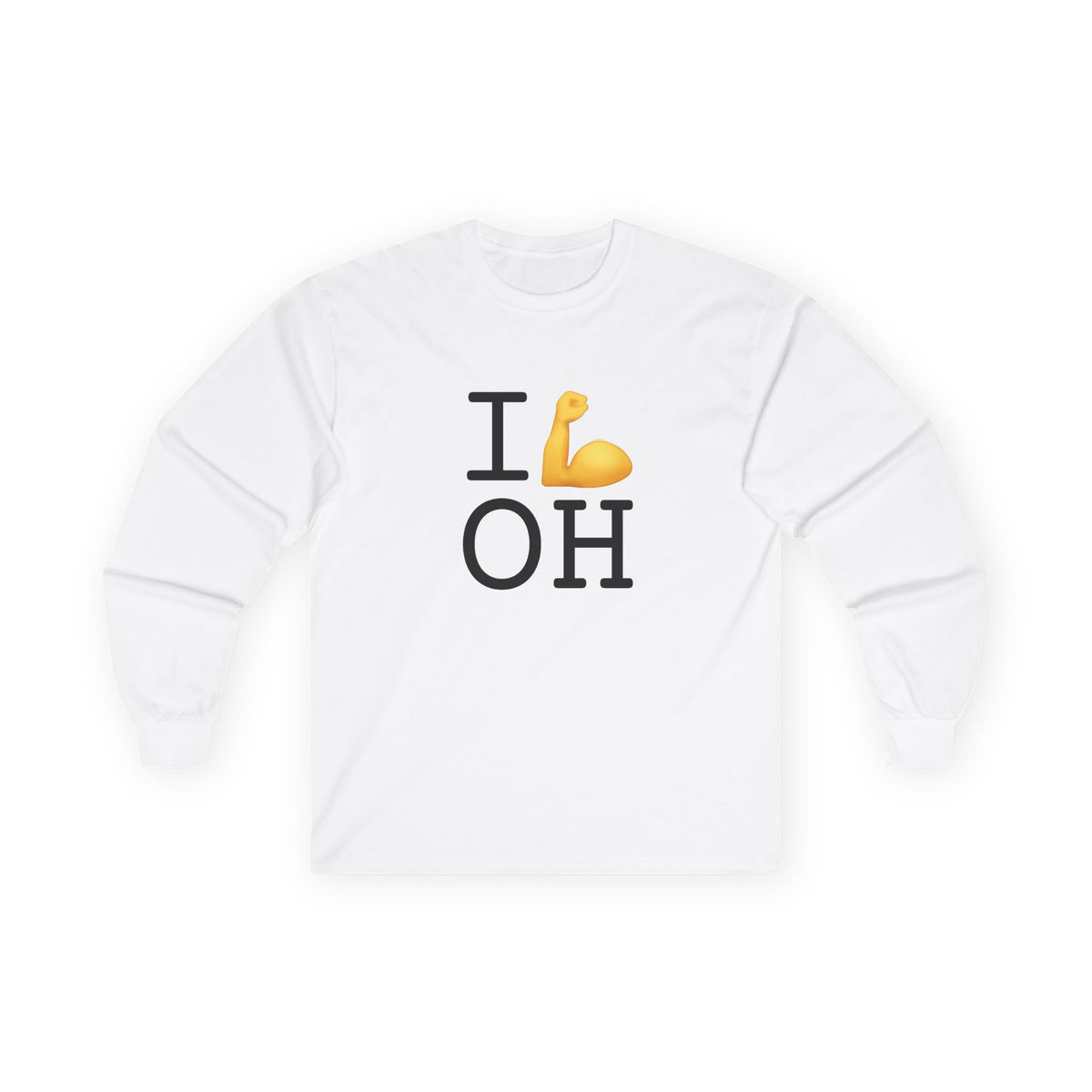 "I Flex in/on Ohio" Long Sleeve Shirt