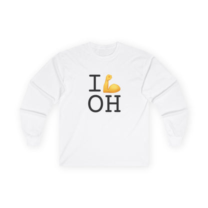 "I Flex in/on Ohio" Long Sleeve Shirt