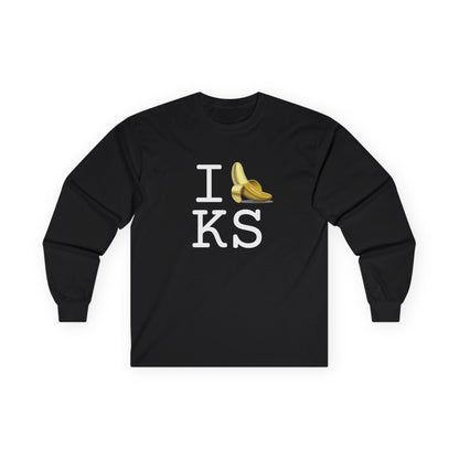 "I'm Bananas about Kansas" Long Sleeve Shirt