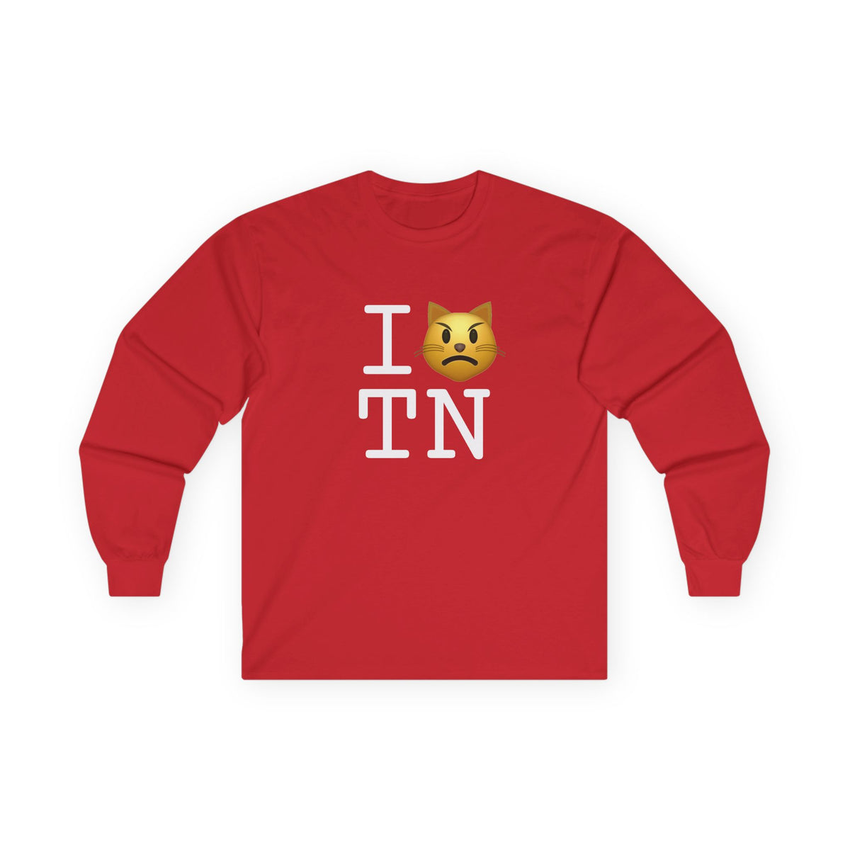 "I'm a Pouting Cat about Tennessee" Long Sleeve Shirt