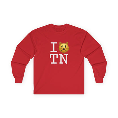 "I'm a Pouting Cat about Tennessee" Long Sleeve Shirt