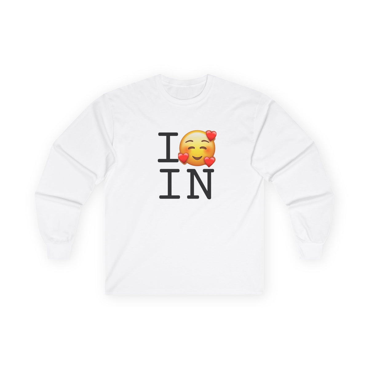 "I Adore Indiana" Long Sleeve Shirt