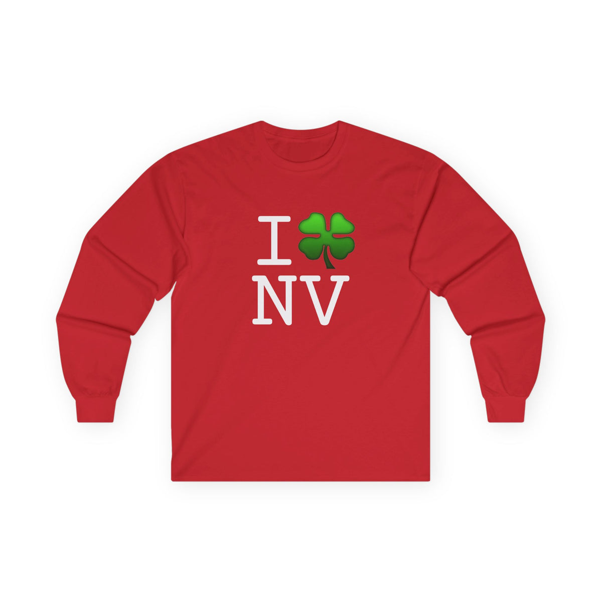 "I'm Lucky (Clover) in Nevada" Long Sleeve Shirt