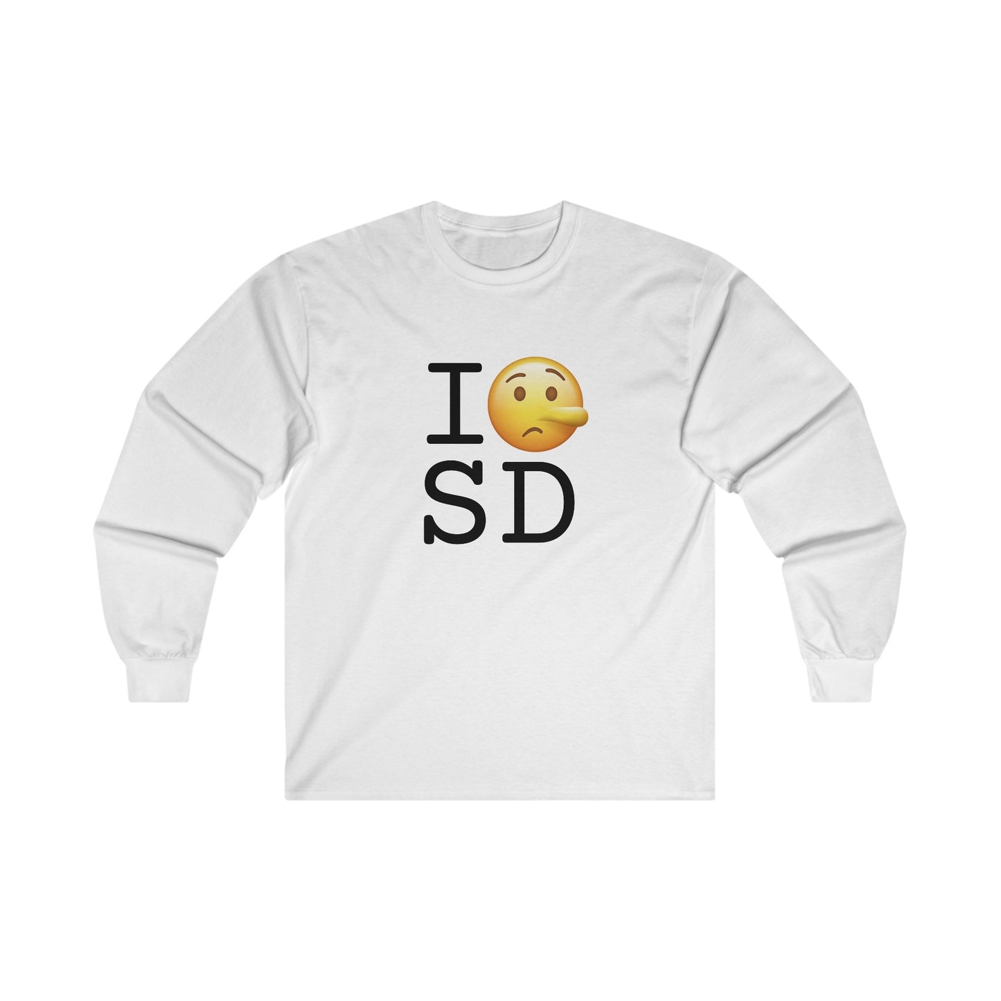 "I Lie about South Dakota" Long Sleeve Shirt