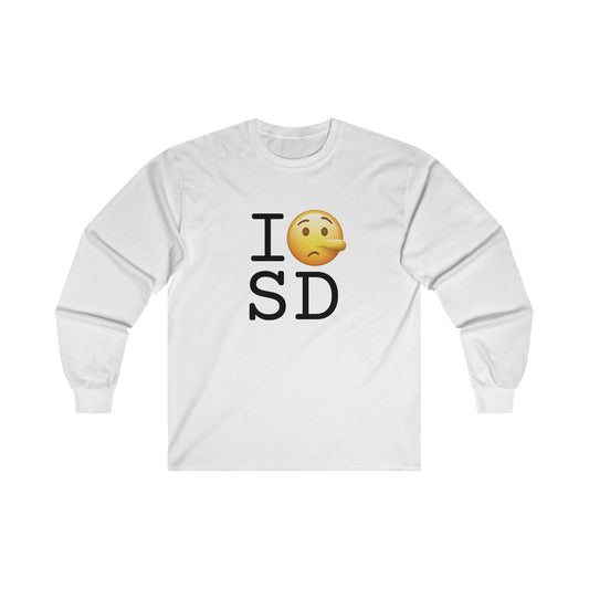 "I Lie about South Dakota" Long Sleeve Shirt