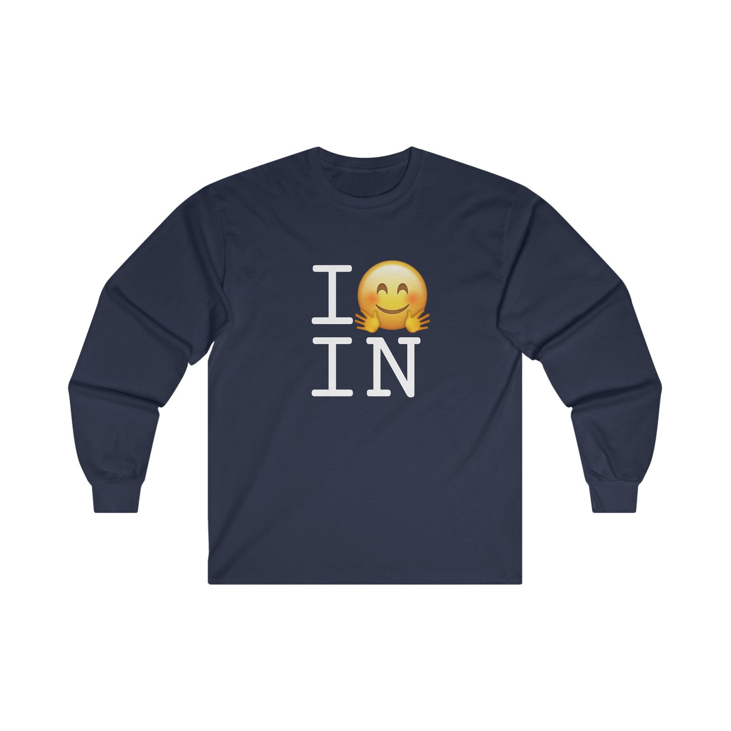 "I Hug Indiana" Long Sleeve Shirt