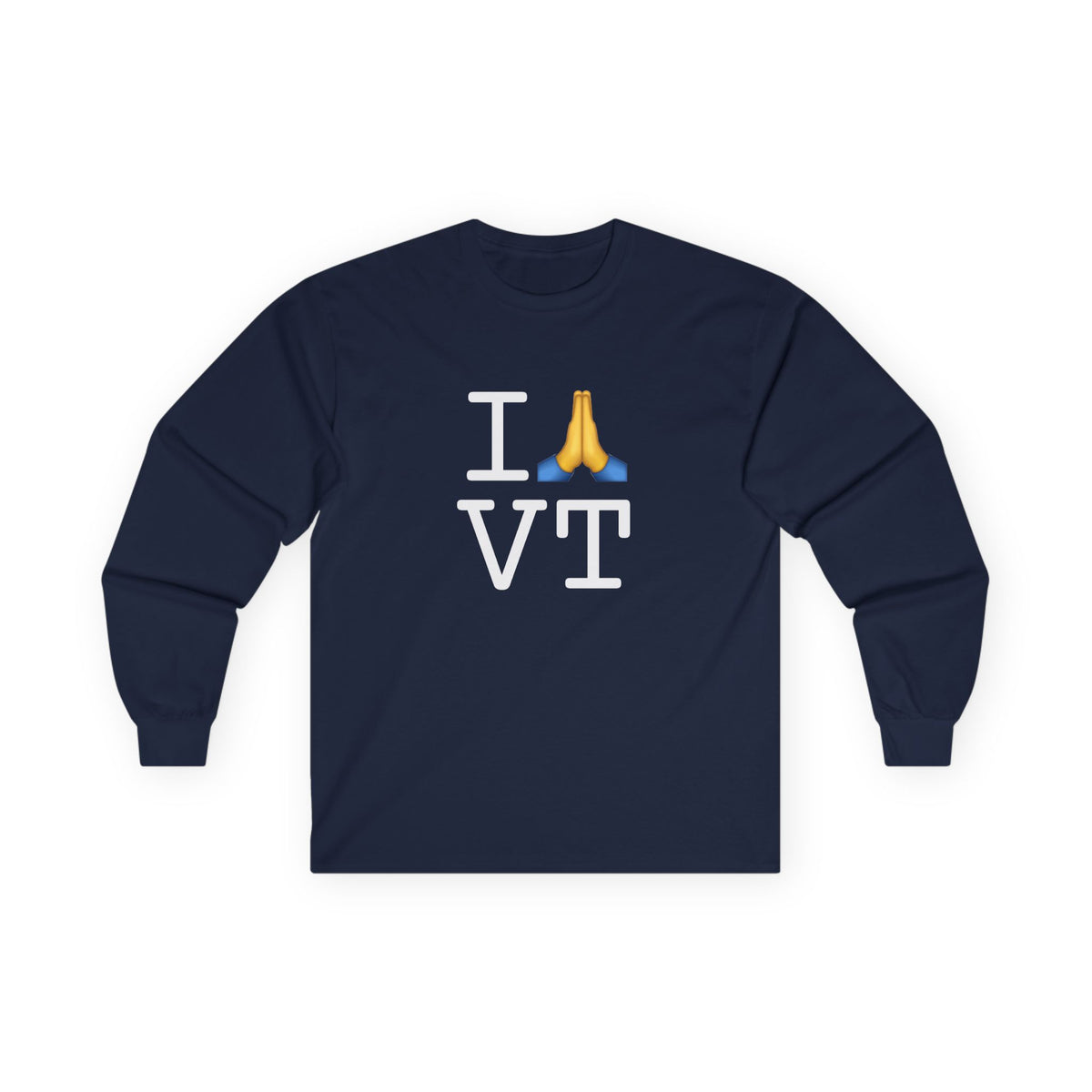 "I Pray for Vermont" Long Sleeve Shirt