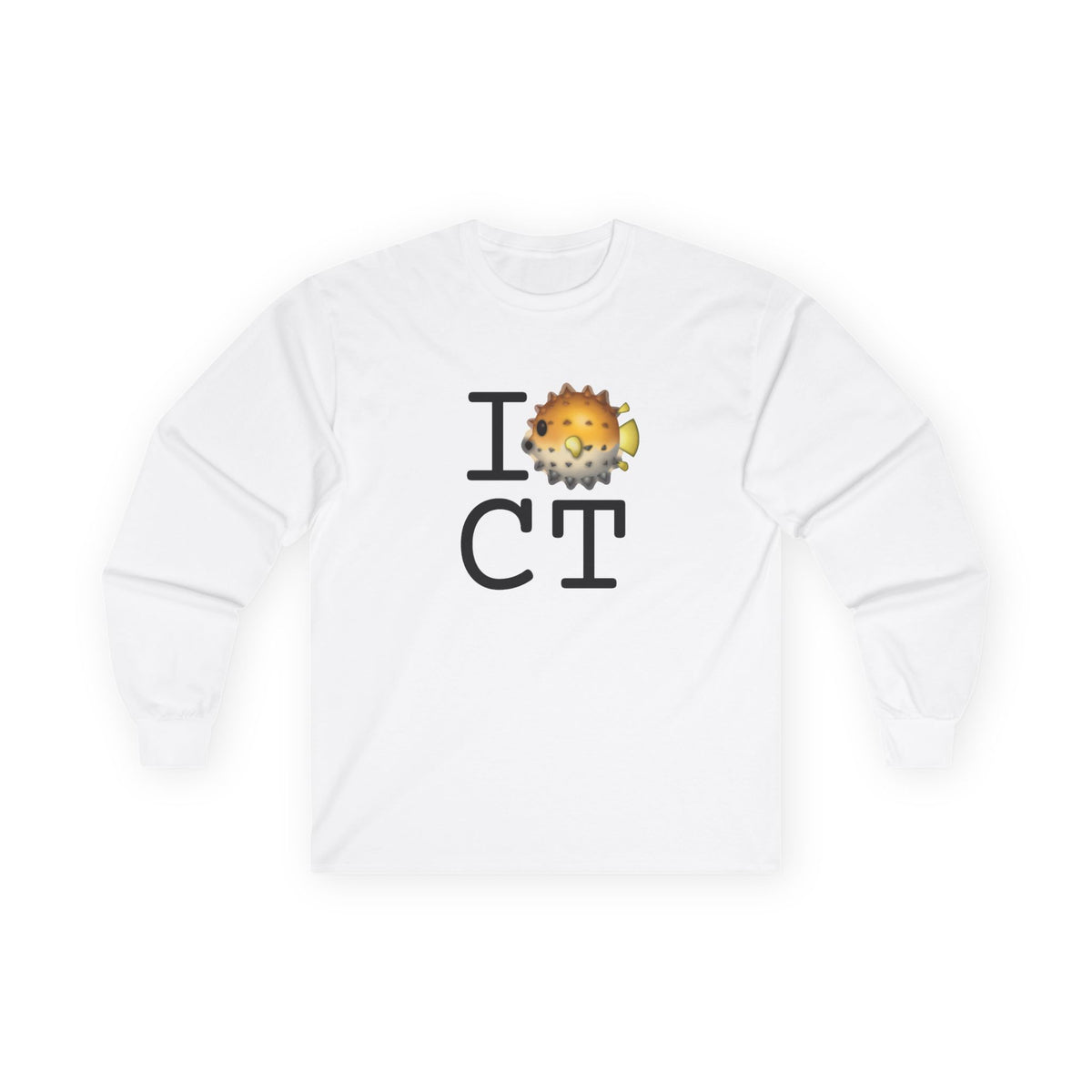 "I Blowfish in Connecticut" Long Sleeve Shirt
