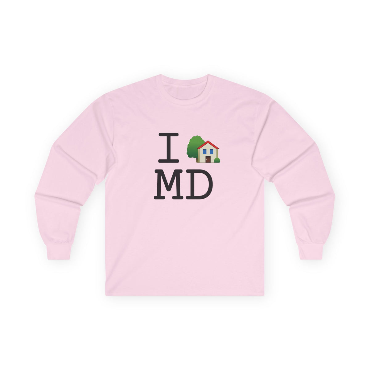 "I'm Home in Maryland" Long Sleeve Shirt