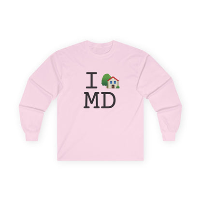 "I'm Home in Maryland" Long Sleeve Shirt