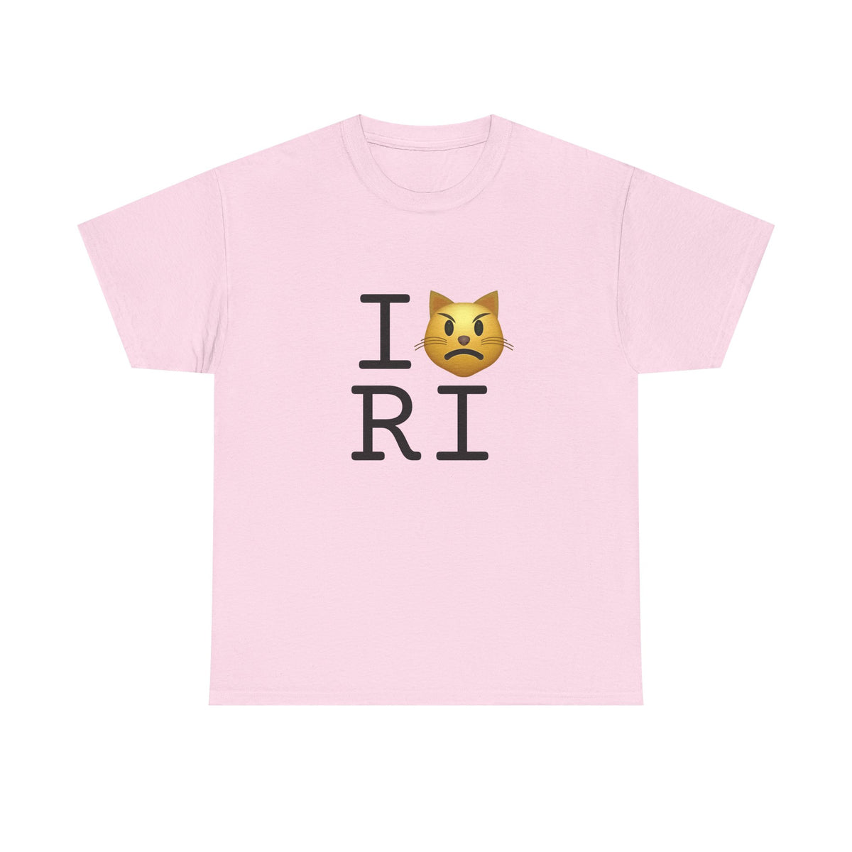 "I'm a Pouting Cat about Rhode Island" Tee